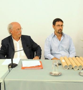 Un momento della consegna dei diplomi 