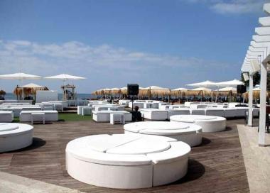 Il Beach club di Cinquale 