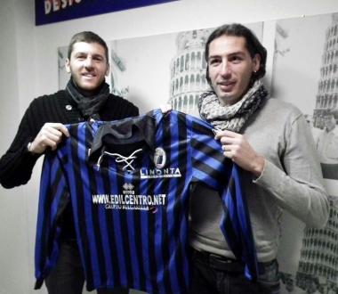 <b>UN EX E MEZZO</b> Stendardo (passato alla Ternana) e Anselmi   