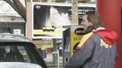 Una pompa di benzina