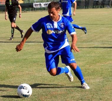 Ciccio Tavano ha messo a segno il primo gol con la Selezione Aic 