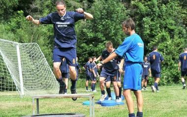 Gianni Cioni prepara i suoi ragazzi nel ritiro di Pievepelago  