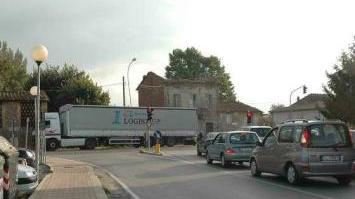 L’area destinata alla rotatoria a Zone