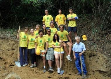 Foto di gruppo dei giovani partecipanti 