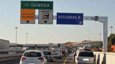Uno scorcio del primo lotto della Tirrenica