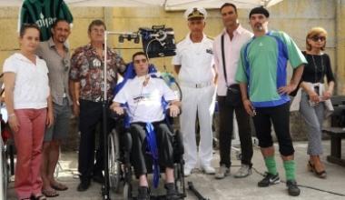 <b>  INSIEME. </b>I grandi ex Igor Protti, Ipsaro Passione e Cavallo con Massimo Cecconi malato di Sla 