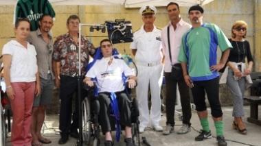 <b> INSIEME. </b>I grandi ex Igor Protti, Ipsaro Passione e Cavallo con Massimo Cecconi malato di Sla
