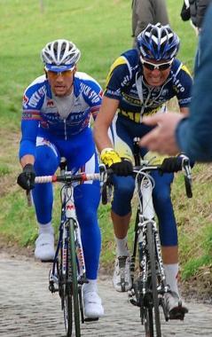 Mirko Selvaggi in gara 