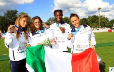 Le componenti della staffetta 