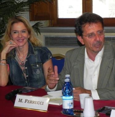 Eva Robins e Manrico Ferrucci 