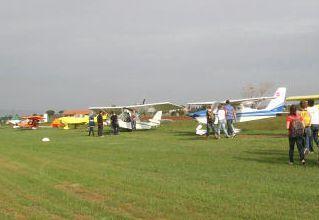Uno scorcio dellaviosuperficie di Cecina, al Paratino 