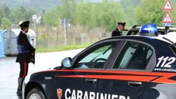 Un controllo dei carabinieri sulle strade di Santa Croce