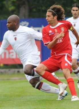 <b>CAPITANO</b>. Gigi Consonni duella con il bolognese Mudingay ad Andalo 