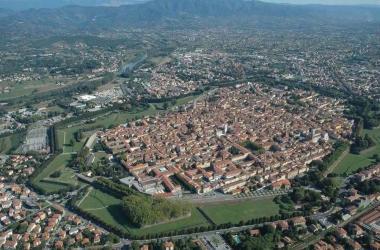 La veduta dallalto della citt&agrave;   
