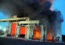 <strong>IL ROGO.</strong> L’incendio ad Erre Erre lunedì mattina