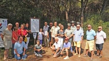L’inaugura- zione del percorso