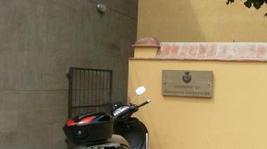 L’ingresso della nuova sede comunale a Chiesina