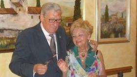 Angelo Buti assieme alla moglie Carla Bonciolini
