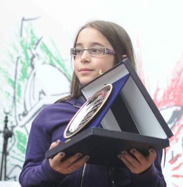 Lucrezia Pisaneschi ha vinto il premio Lucia Prioreschi 