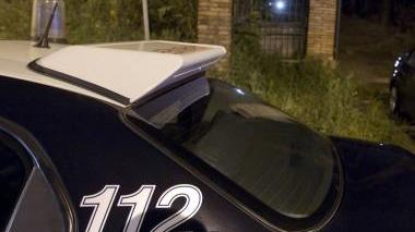 Un’auto dei carabinieri