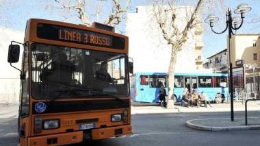 Un bus della Tiemme in servizio