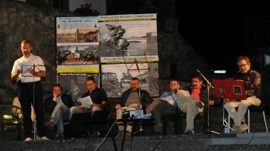 Un momento dello spettacolo a Camporgiano