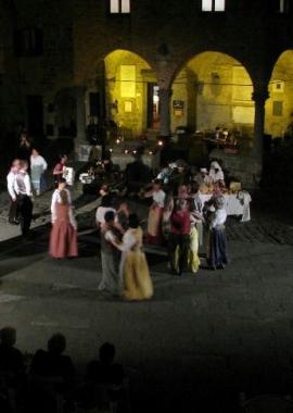 Un momento della serata   