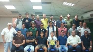 Foto di gruppo per il team del Calasanzio