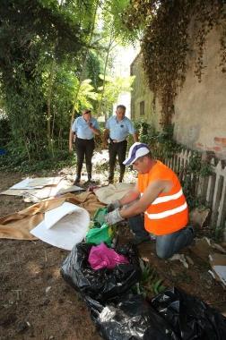 Stazione: rimosso l’accampamento
