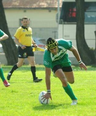 <b>IN META. </b>Alberto Neri (Rugby Livorno) 