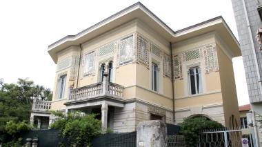 <b>RESTAURO INFINITO.</b> Alcune immagini dell’ intervento in corso a villa Argentina