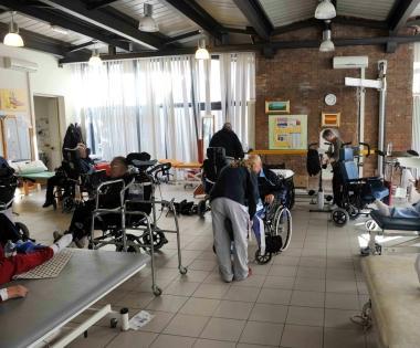 Linterno di un reparto dellAuxilium Vitae    