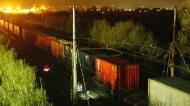Scintille sotto al treno che trasportava cloro