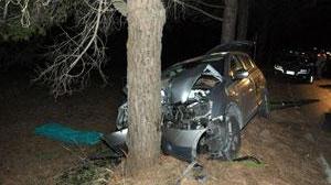 Auto contro un albero, muore una donna di 84 anni