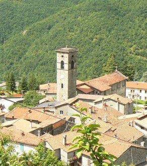 Una veduta delle belle colline di Sillano 