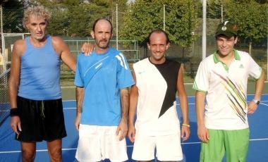 Da sinistra Berti, Nencini, Silvieri e Lolini 