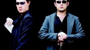 Il duo Igudesman & Joo sarà stasera al Centro Pecci