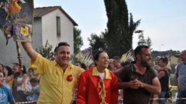 Il fantino in gonnella firma il trionfo del rione Vallebuia