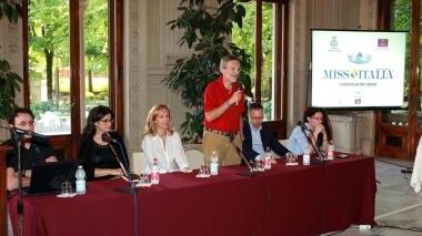 La conferenza di presentazione del concorso di Miss Italia