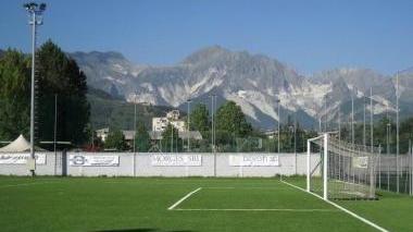 Un campo sportivo sintetico