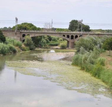 Uno scorcio del fiume 