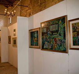 Mostra di quadri alla Pieve vecchia di Piteglio 