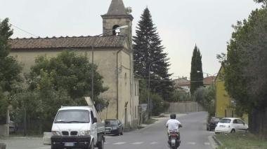Il tratto vicino la chiesa di San Piero è tra i più pericolosi