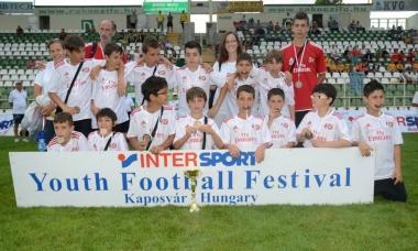 <b>MILANISTI DI MONTALE.</b> I Giovani Rossoneri volati fino a Budapest 