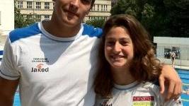 <b> SPERANZE. </b>Silvia Florio a destra: Gabriele Detti e Francesca Fangio