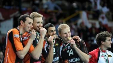 Un’immagine benaugurante: la vittoria della Coppa Italia di A2