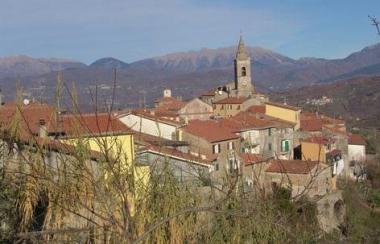 Una veduta di Tendola nel comune di Fosdinovo