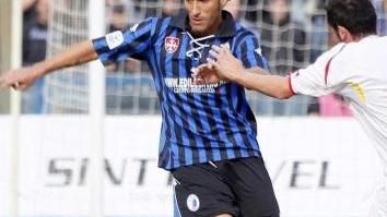 Christian Amoroso in azione con la maglia nerazzurra