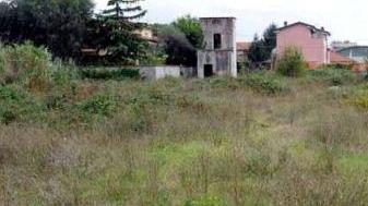 Un terreno incolto (foto d’archivio)