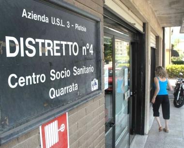 La sede del distretto socio sanitario di Quarrata  